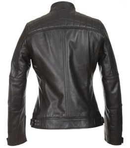 Womens Hot Fashion Casual Biker Leather Jacket 2
