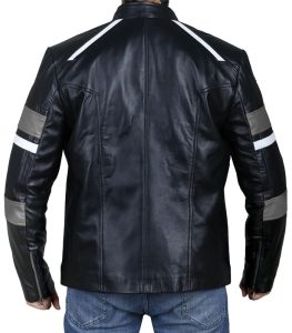 Mens Black Classic Leather Jacket