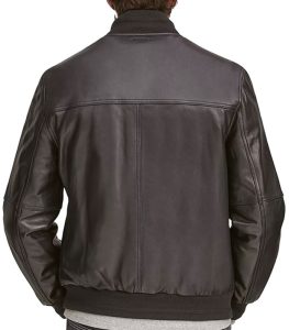 Mens Summit Brown Leather Jacket
