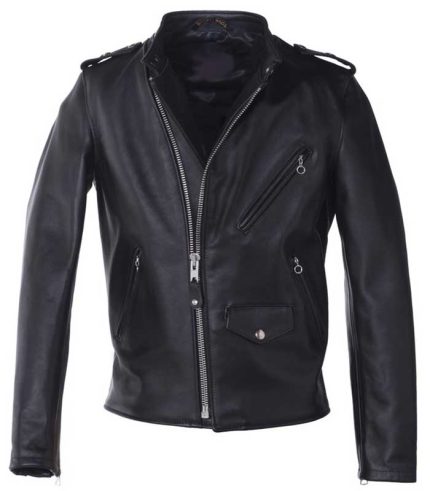 Women Cafe Racer Asymmetrical Leather Jacket